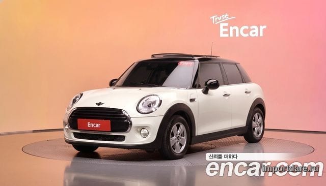 MINI COOPER D 2017 — 103 461 км, белый-перламутр, Корея — под ключ — фото 2