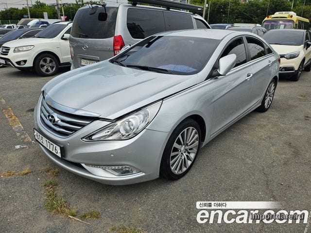 HYUNDAI SONATA THE BRILLIANT 2013 — 78 800 км, серебристый, Корея — под ключ — фото 3