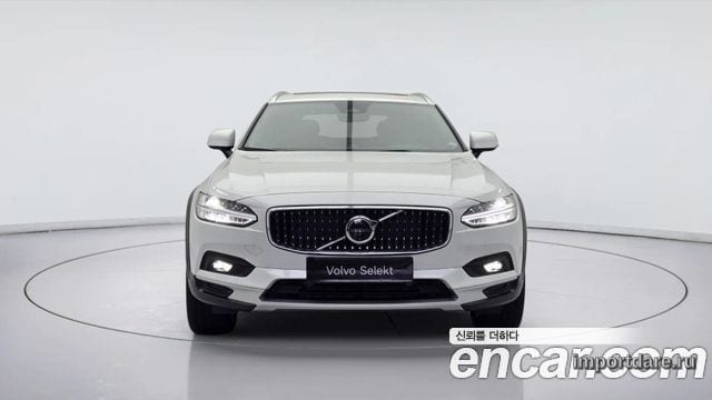 VOLVO V90 CROSS COUNTRY 2024 — 12 345 км, белый, Корея — под ключ — фото 2