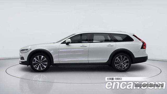 VOLVO V90 CROSS COUNTRY 2024 — 12 345 км, белый, Корея — под ключ — фото 3