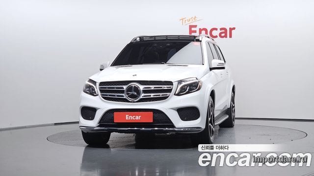 MERCEDES-BENZ GLS-CLASS X166 2018 — 277 275 км, белый, Корея — под ключ — фото 3