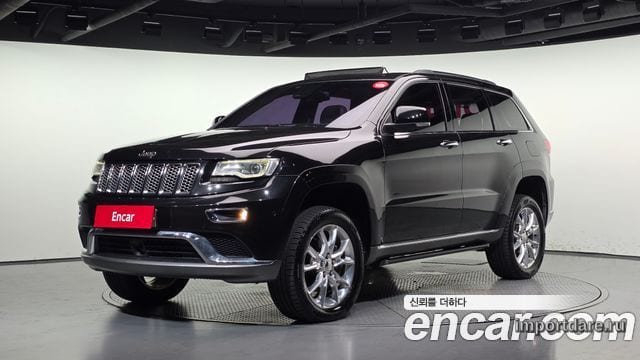 JEEP GRAND CHEROKEE 2015 — 173 183 км, чёрный, Корея — под ключ — фото 1