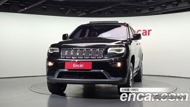 JEEP GRAND CHEROKEE 2015 — 173 183 км, чёрный, Корея — под ключ — фото 3