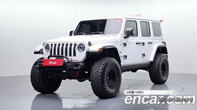 JEEP WRANGLER 2019 — 193 116 км, белый, Корея — под ключ — фото 1