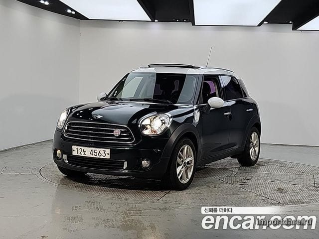 MINI COOPER D COUNTRYMAN 2013 — 147 707 км, тёмно-зелёный, Корея — под ключ — фото 1
