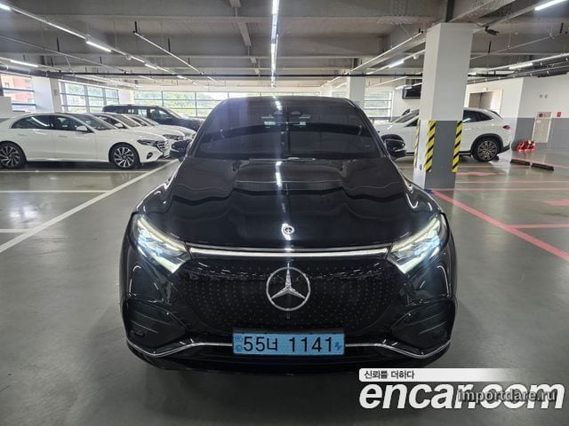 MERCEDES-BENZ EQS SUV X296 2023 — 24 000 км, чёрный, Корея — под ключ — фото 3