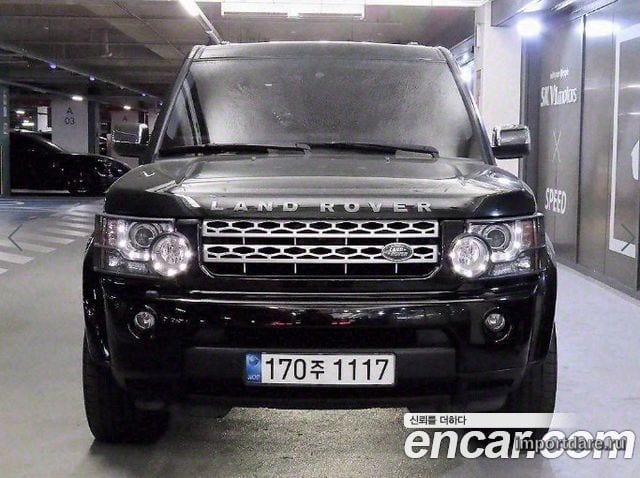 LAND ROVER DISCOVERY 4 2011 — 220 697 км, чёрный, Корея — под ключ — фото 1