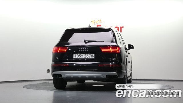 AUDI Q7 2019 — 118 909 км, чёрный, Корея — под ключ — фото 4