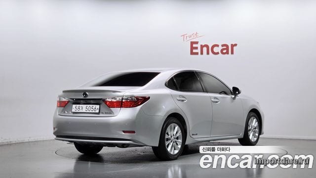 LEXUS ES300H 2015 — 95 368 км, серебристый, Корея — под ключ — фото 2