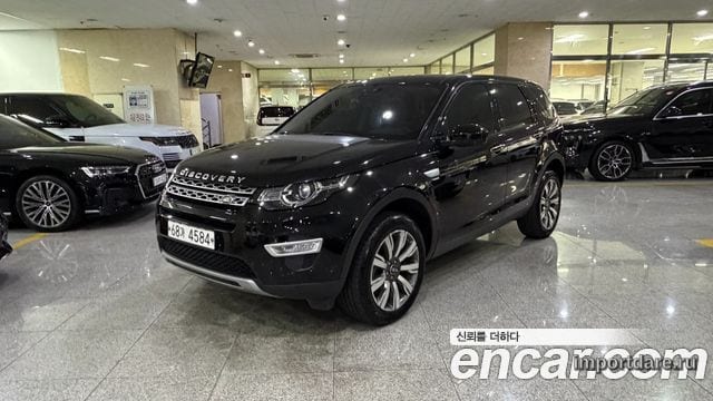 LAND ROVER DISCOVERY SPORT 2018 — 91 358 км, чёрный, Корея — под ключ — фото 1