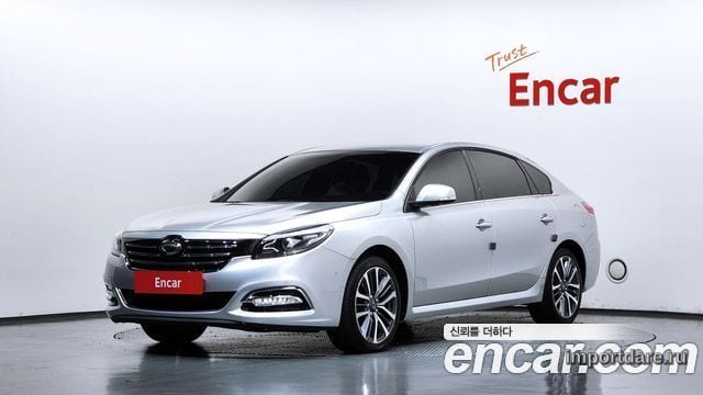 RENAULT KOREA SM7 NOVA 2017 — 93 692 км, серебристый, Корея — под ключ — фото 1