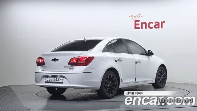 CHEVROLET AMAZING NEW CRUZE 2015 — 146 810 км, белый, Корея — под ключ — фото 2