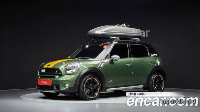 MINI COOPER COUNTRYMAN 2015 — 112 998 км, зелёный, Корея — под ключ — фото 1