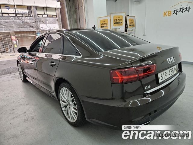 AUDI A6 2018 — 277 452 км, коричневый, Корея — под ключ — фото 2