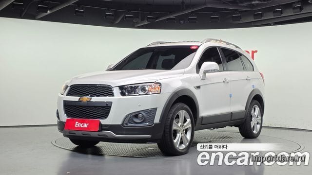 CHEVROLET CAPTIVA 2014 — 201 061 км, белый, Корея — под ключ — фото 1