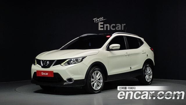 NISSAN QASHQAI 2016 — 122 636 км, белый, Корея — под ключ — фото 1