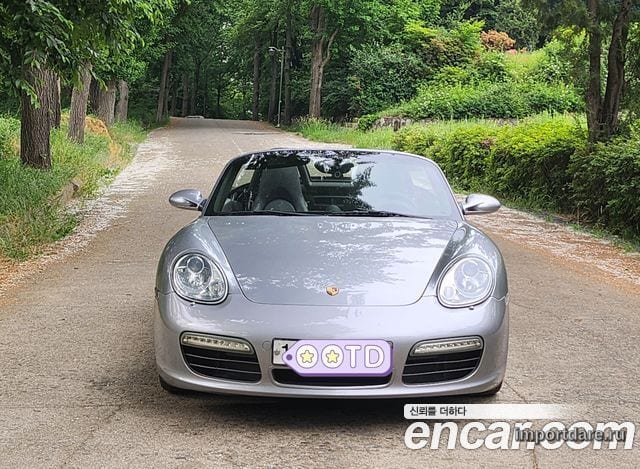 PORSCHE BOXSTER 2005 — 135 237 км, серебристо-серый, Корея — под ключ — фото 3