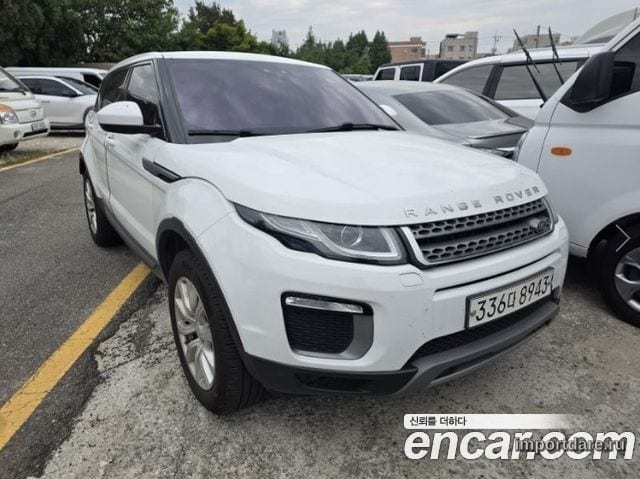 LAND ROVER RANGE ROVER EVOQUE 2017 — 114 137 км, белый, Корея — под ключ — фото 1