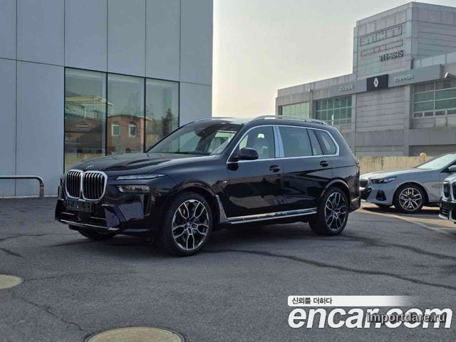 BMW X7 2026 — 5 000 км, чёрный, Корея — под ключ — фото 2