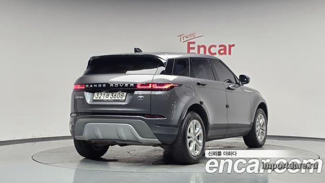 LAND ROVER RANGE ROVER EVOQUE 2020 — 57 304 км, серый, Корея — под ключ — фото 1