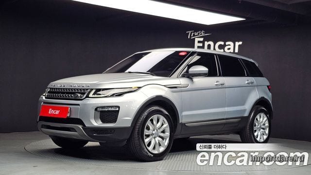 LAND ROVER RANGE ROVER EVOQUE 2016 — 149 534 км, серебристо-серый, Корея — под ключ — фото 1