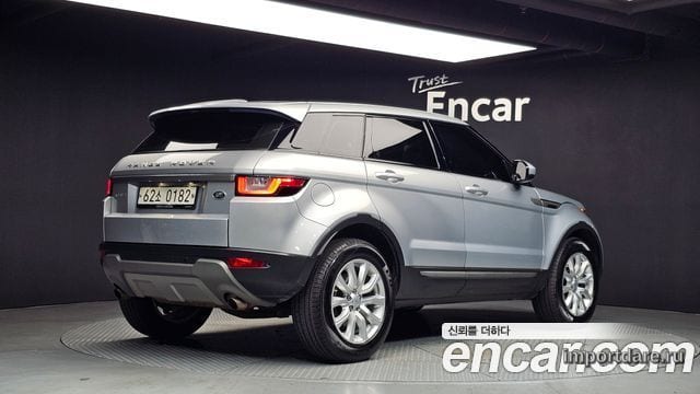 LAND ROVER RANGE ROVER EVOQUE 2016 — 149 534 км, серебристо-серый, Корея — под ключ — фото 2