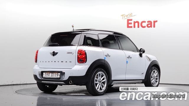MINI COOPER D COUNTRYMAN 2016 — 132 760 км, белый, Корея — под ключ — фото 2
