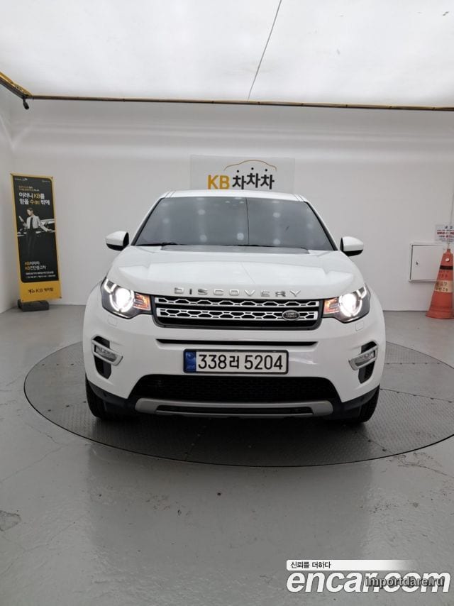 LAND ROVER DISCOVERY SPORT 2016 — 148 301 км, белый, Корея — под ключ — фото 3