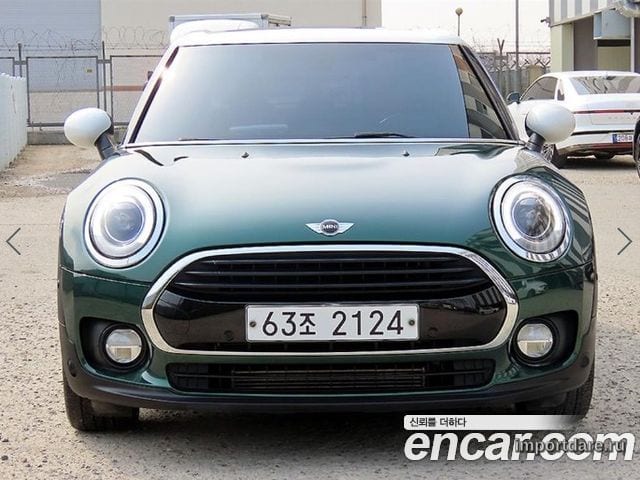 MINI COOPER CLUBMAN 2018 — 160 618 км, тёмно-зелёный, Корея — под ключ — фото 2