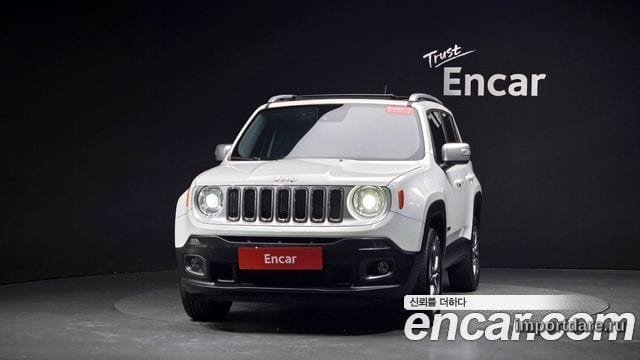 JEEP RENEGADE 2017 — 129 493 км, белый, Корея — под ключ — фото 3