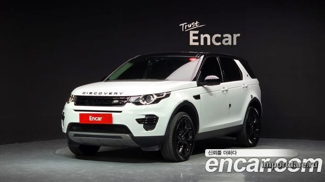 LAND ROVER DISCOVERY SPORT 2017 — 158 592 км, белый, Корея — под ключ — фото 1