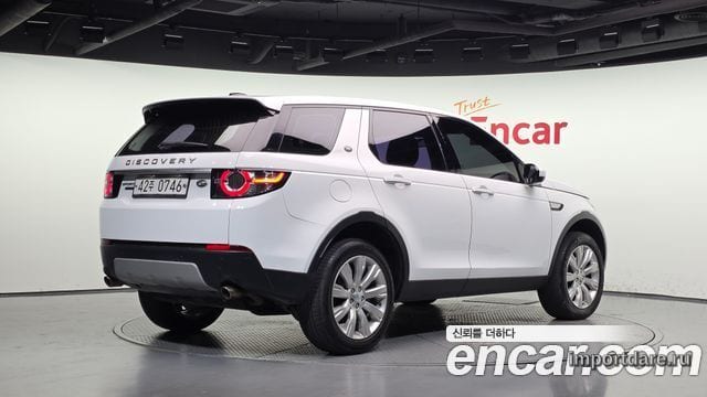LAND ROVER DISCOVERY SPORT 2016 — 161 382 км, белый, Корея — под ключ — фото 2