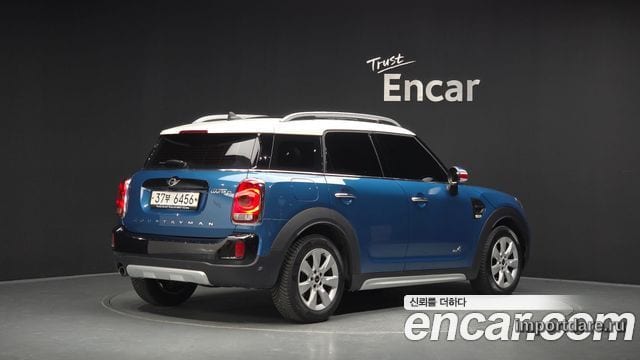 MINI COOPER D COUNTRYMAN 2018 — 64 102 км, синий, Корея — под ключ — фото 2
