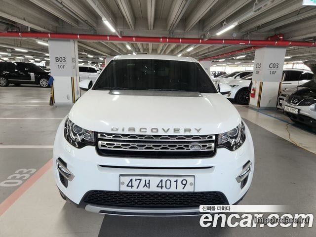 LAND ROVER DISCOVERY SPORT 2017 — 112 000 км, белый, Корея — под ключ — фото 2