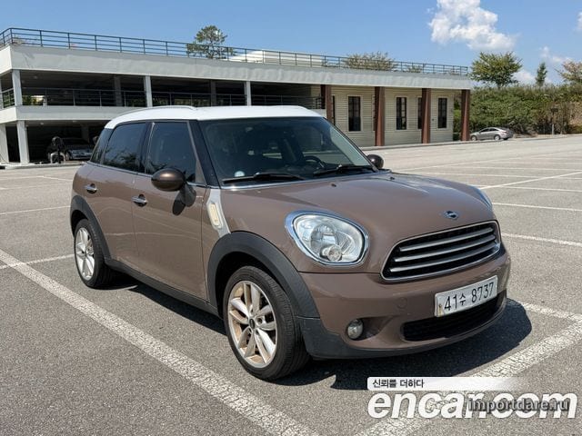 MINI COOPER D COUNTRYMAN 2013 — 148 376 км, коричневый, Корея — под ключ — фото 3