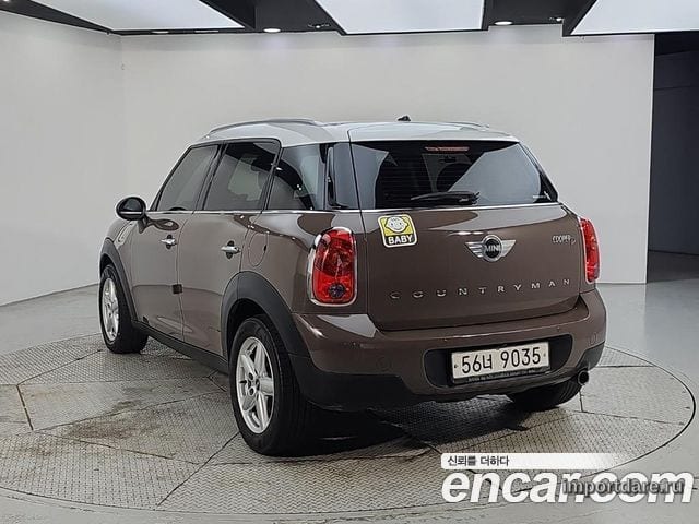 MINI COOPER D COUNTRYMAN 2014 — 116 268 км, коричневый, Корея — под ключ — фото 3