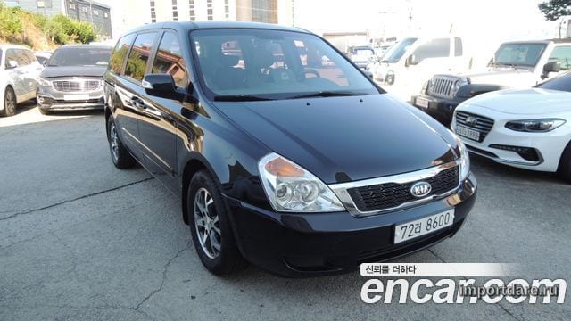 KIA CARNIVAL R 2014 — 138 540 км, чёрный, Корея — под ключ — фото 3