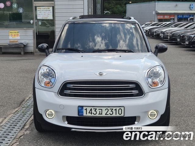 MINI COOPER D COUNTRYMAN 2016 — 93 120 км, белый, Корея — под ключ — фото 3