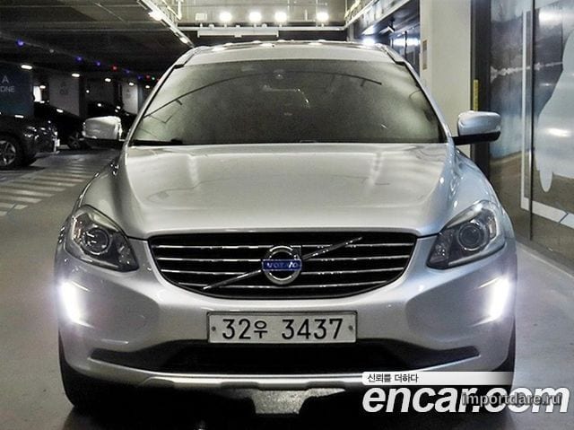 VOLVO XC60 2015 — 167 414 км, серебристо-серый, Корея — под ключ — фото 2