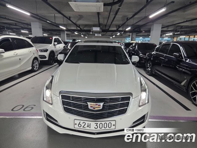 CADILLAC ATS 2017 — 139 639 км, белый, Корея — под ключ — фото 2