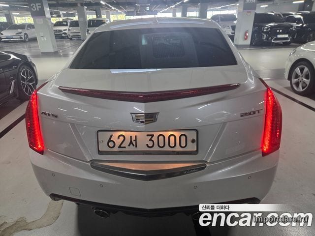 CADILLAC ATS 2017 — 139 639 км, белый, Корея — под ключ — фото 3