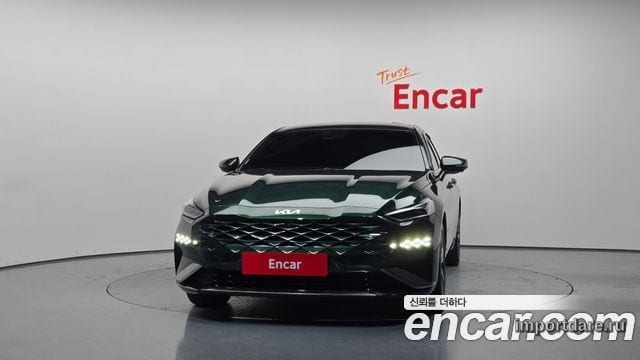 KIA K8 HYBRID 2022 — 151 377 км, тёмно-зелёный, Корея — под ключ — фото 3