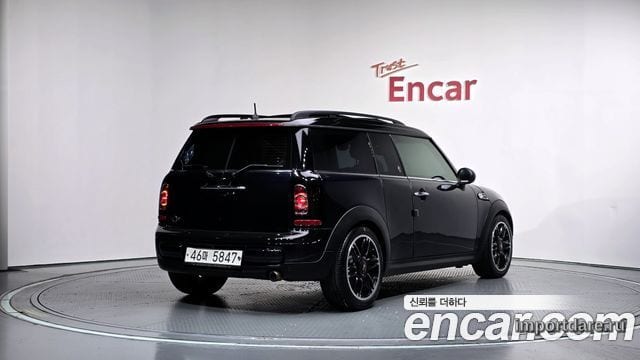 MINI COOPER CLUBMAN 2012 — 147 690 км, синий, Корея — под ключ — фото 2
