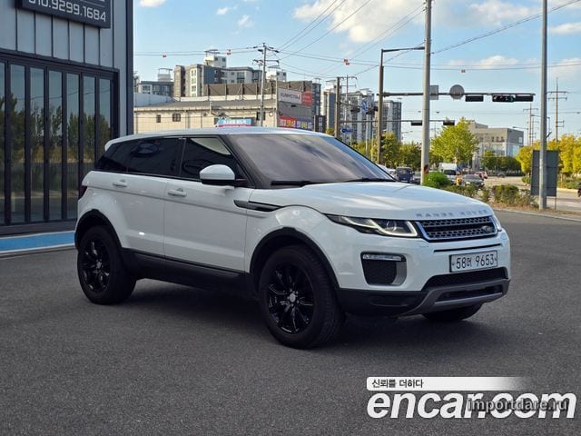 LAND ROVER RANGE ROVER EVOQUE 2017 — 98 000 км, белый, Корея — под ключ — фото 1