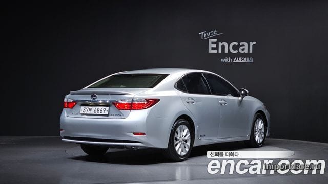 LEXUS ES300H 2013 — 201 231 км, серебристый, Корея — под ключ — фото 2