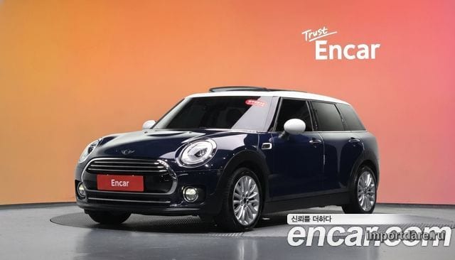 MINI COOPER CLUBMAN 2017 — 98 233 км, синий, Корея — под ключ — фото 2