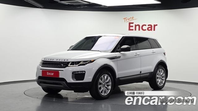 LAND ROVER RANGE ROVER EVOQUE 2017 — 97 654 км, белый, Корея — под ключ — фото 1