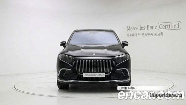 MERCEDES-BENZ EQS SUV X296 2025 — 4 891 км, чёрный, Корея — под ключ — фото 3