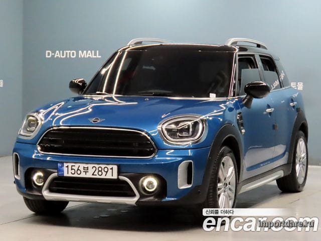 MINI COOPER COUNTRYMAN 2023 — 8 480 км, синий, Корея — под ключ — фото 1