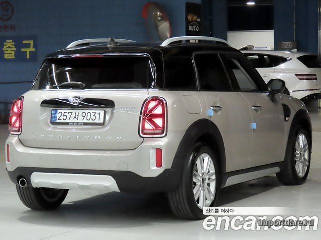 MINI COOPER COUNTRYMAN 2023 — 29 300 км, белый-перламутр, Корея — под ключ — фото 2